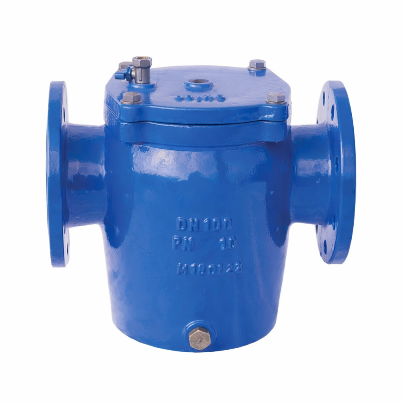 basket type strainer flanged water filtration