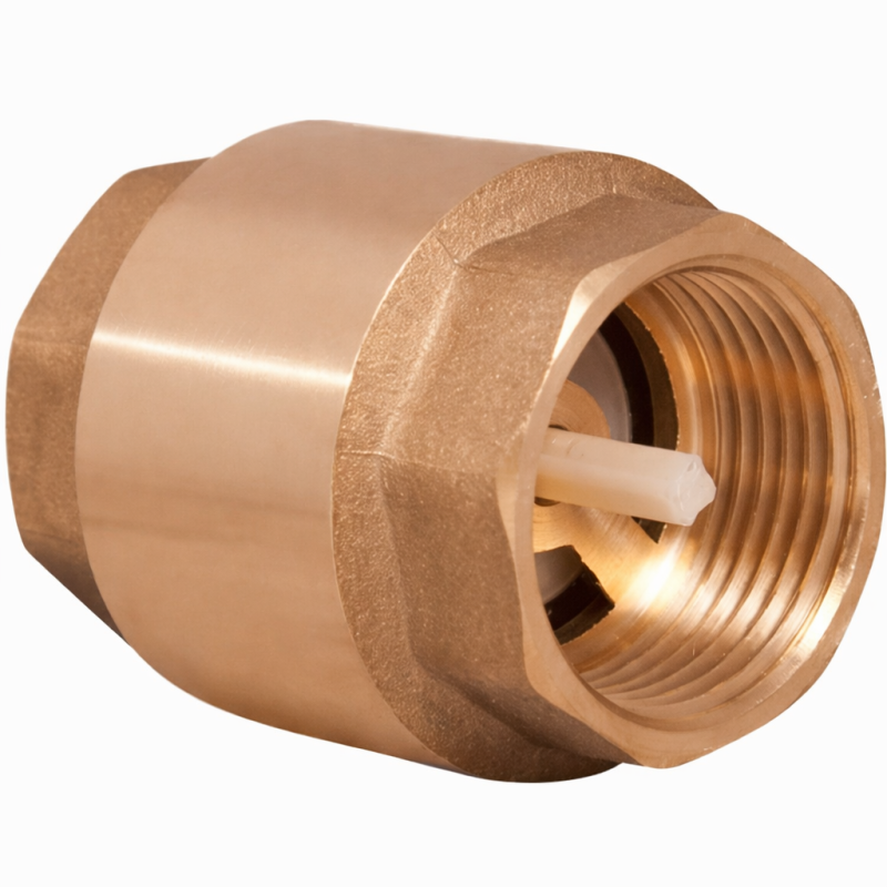 brass spring check valve PN16 threaded non return valve