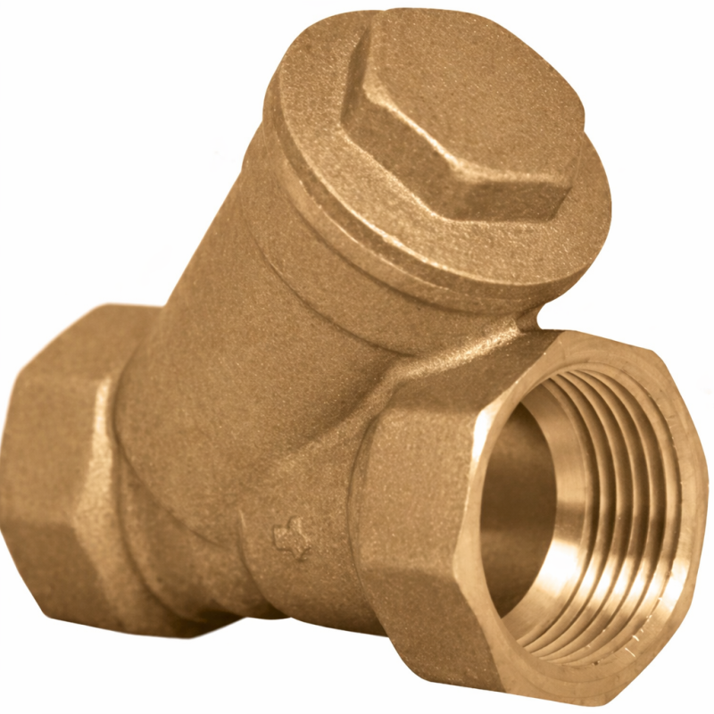 brass y type strainer