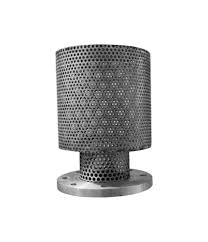 aisi 316 stainless steel crepine flanged strainer for pump suction line