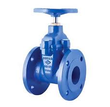 F4 elastomer seated gate valve full bore EPDM vulcanized gate