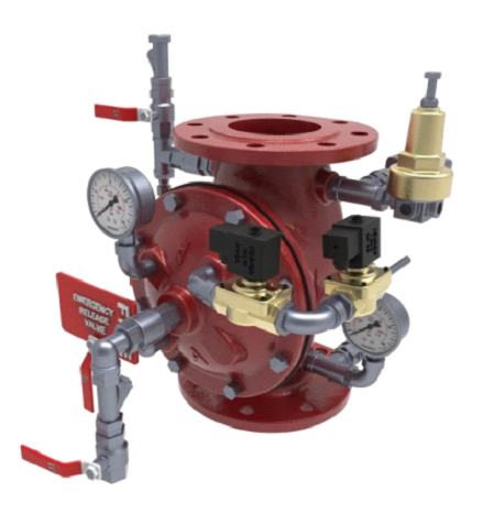 Pre-action valve for fire sprinkler and fire protection systems