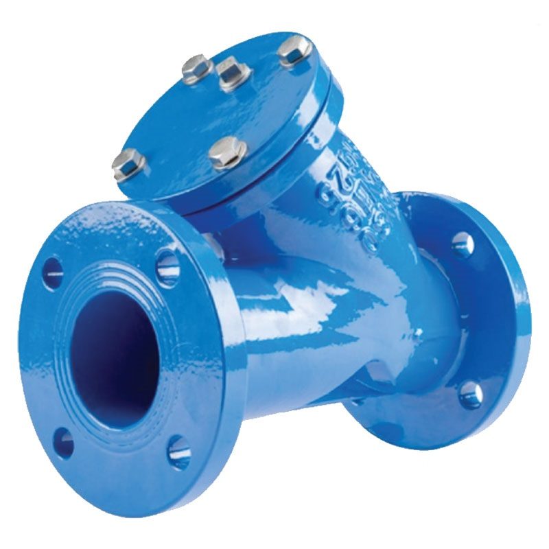 y type strainer flanged industrial pipeline filter