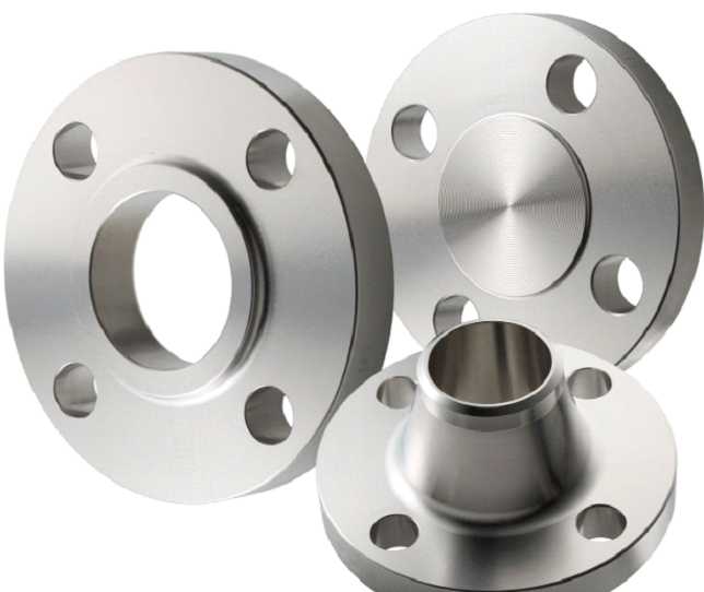 Steel flanges for industrial and pipeline connections